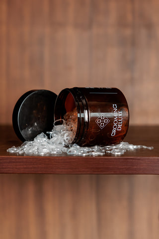 Gummibånd 1500 stk Transparent