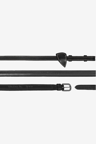 Rubberen Teugel 1/2" Working Collection Zwart