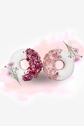 Paardensnoep Donuts Pink & Red Cornflower 2-pack