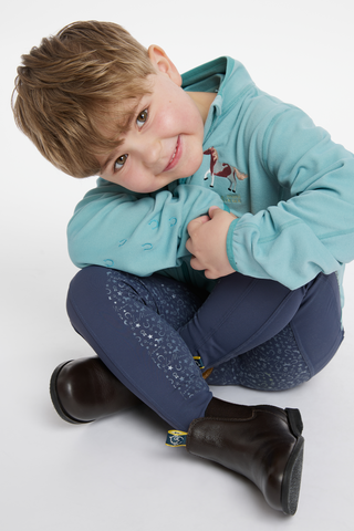 Fleece Sweater Mini Mari Junior Turquoise