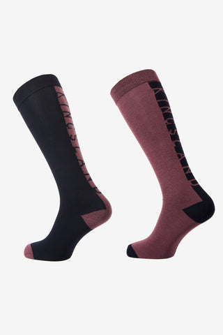 KLMelinda Coolmax Sokken 2-pack Navy