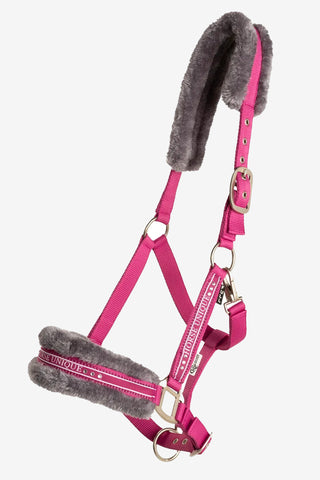 Grimma Med Päls Cerise