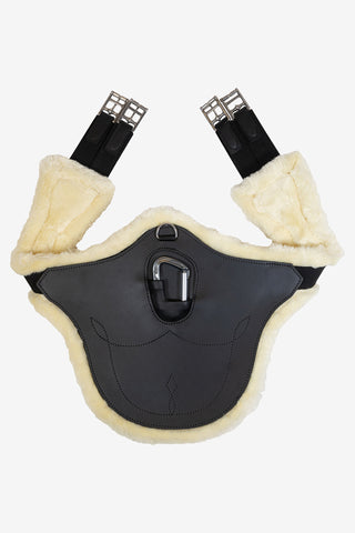 Anatomisk Stud Magplatta Fårskinn Svart