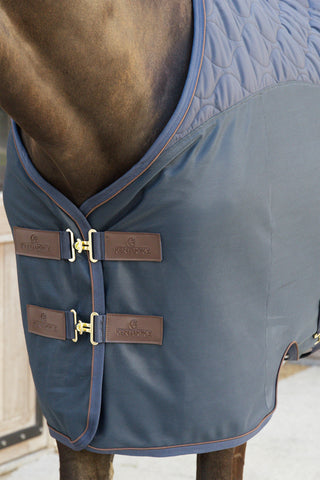 Kombo Cooler Fleece Decke Navy