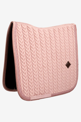 Dressur Schabracke Velvet Mini Pearls Old Rose