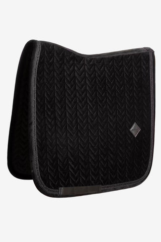 Tapis de Dressage Velours Mini Perles Noir
