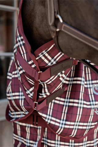 Neck Comfort 100g Bordeaux/Checked