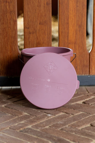 Eimer mit Deckel 5L Old Rose