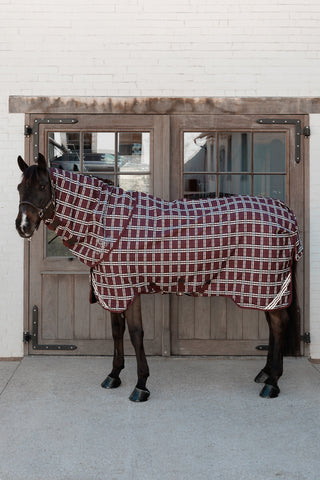 Neck Comfort 100g Bordeaux/Checked