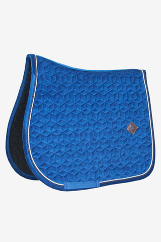 Zadeldek Basic Fluweel Navy