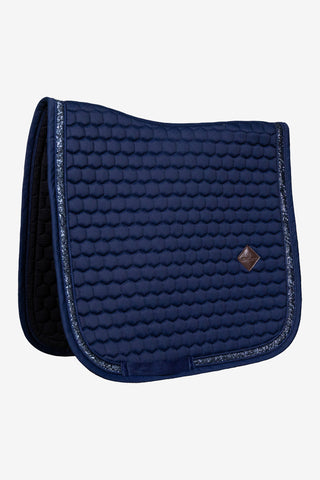 Saddle Pad Glitter Band Navy