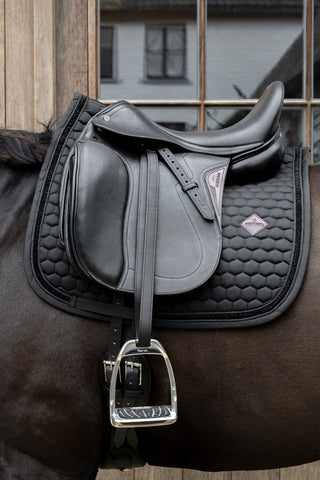 Tapis de selle Bande Pailletée Noir