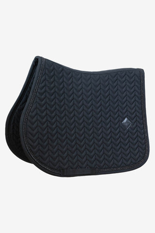 Tapis de selle Chaîne Métallique Noir