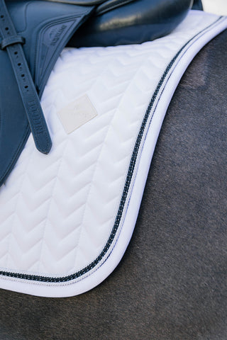 Kentucky Zadeldek Metal Chain Wit