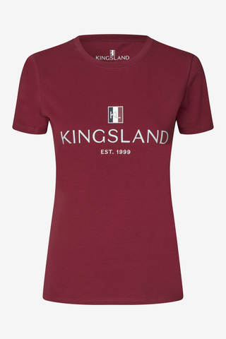 Classic T-shirt Damen Burgundy