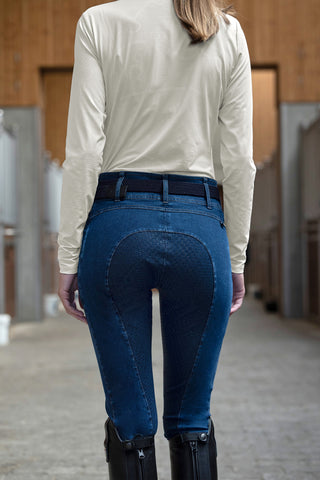 Kingsland KLKayce Breeches Jeans H Full Grip Navy