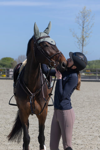 Breeches KLKira H Knee Grip Brown Iron