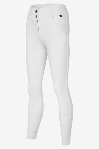Ridebukser KLKora H Knæ Grip Hvid
