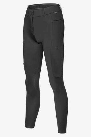 KLKornelia Ridbyxor H Knä Grip Svart