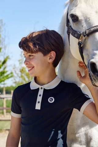 Kingsland KLLaura Kurzarm Poloshirt Junior Navy