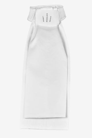 Plastron KLNeroli Hvid
