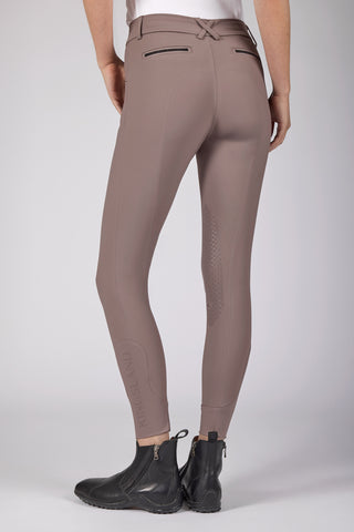 Ladies' Breeches KLKerry Knee Grip Brown Iron
