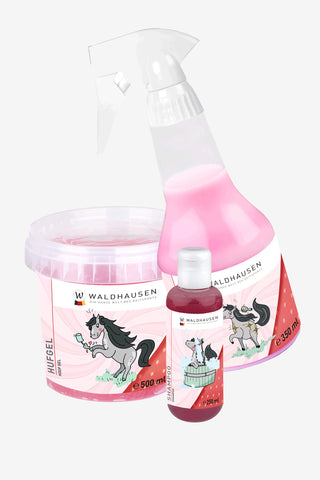 Set Verzorgende Vachtglans + Hoefgel + Shampoo