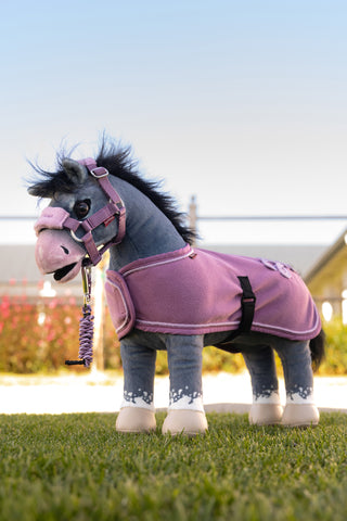 Fleece Deken Speelgoedpaard Mallow