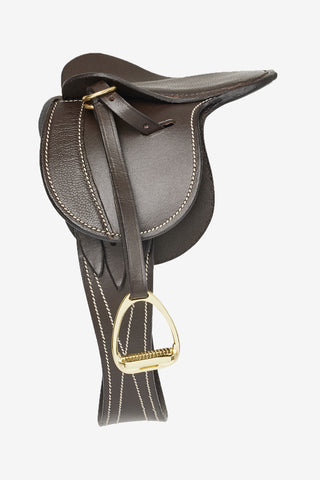 Leksakshäst Sadel Brun