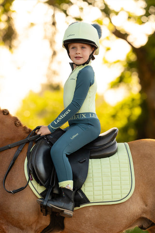 Tapis de selle saut Poney Velours Macaron