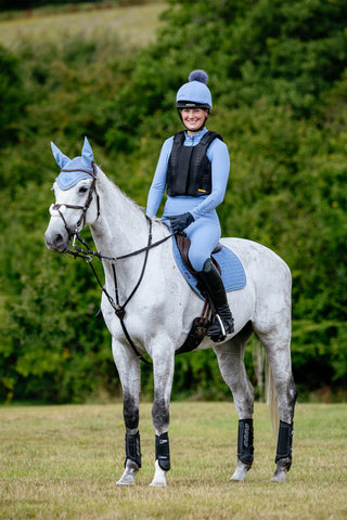 Hoppschabrak Sammet Powder Blue