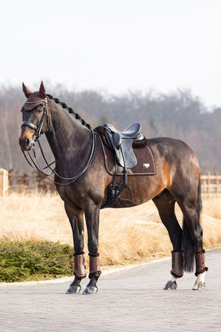 Puissance suède dressuurschabrak bruin