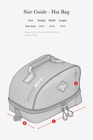 Elite Pro Helmtas Zwart