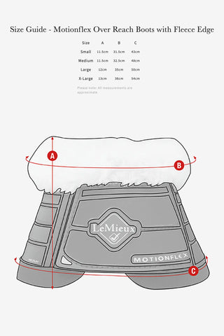 Motionflex Boots Pels Sort/Creme