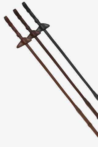 Rubberen teugel met stops Selected Chocolate