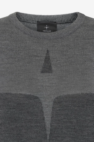 Pull Mérinos Gris