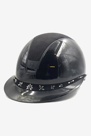 2.0 Glossy Miss Shield Alcantara Top Frontal Band Pearl Drop Black Matte