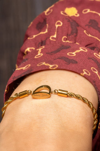 Armband Stijgbeugel Guld