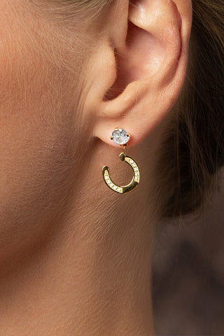 Boucles d'oreilles Fer à cheval Or