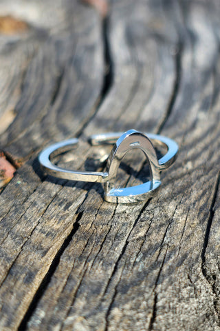Ring Stirrup Silver