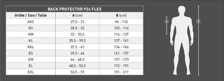 SWING p24 Flex Protection dorsale Adulte Noir