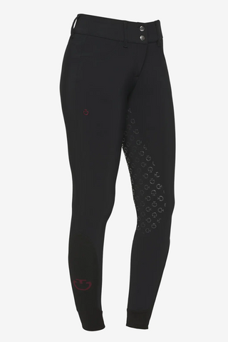 American rijbroek full grip zwart