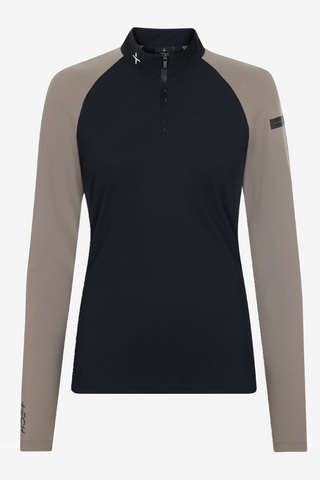 Aero Wedstrijdpolo Lange Mouw Navy