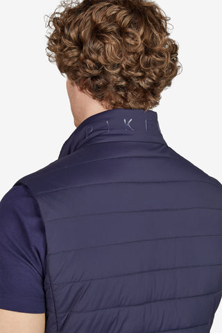 Quiltet Vest Herre Core Navy