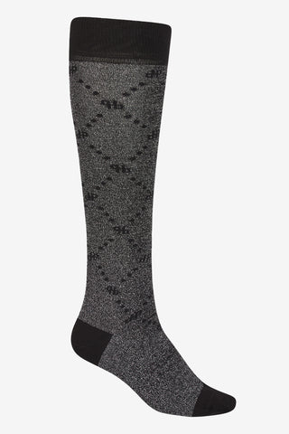 Rijsokken Lurex Selection Zwart