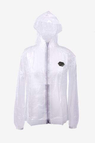 Transparente Regenjacke