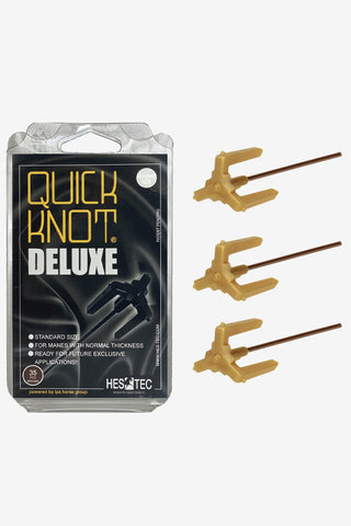 Aide au tressage Quick Knot Deluxe Marron