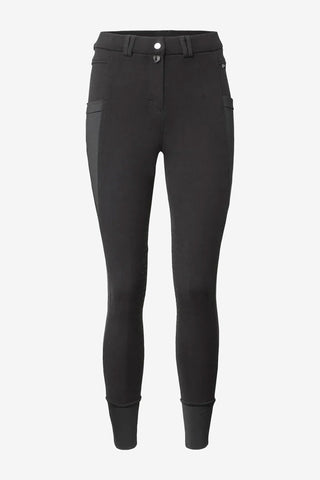 Pantalon d'équitation Alice Basanes Genoux Noir