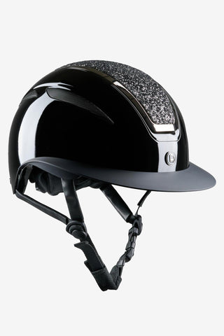 Riding Helmet Mips Guardian Glossy Heavy Glitter Black
