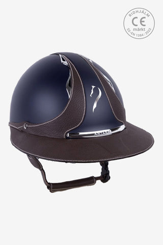 Rijhelm Reference Eclipse Blauw/Bruin